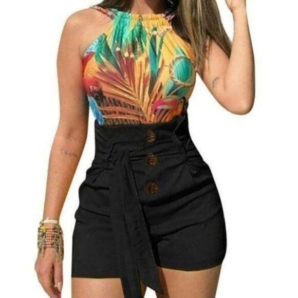 Snapped Styles High Waist Slim Belted Short Bundle - Picture 2 of 5